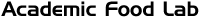 Academicfoodlab Logo